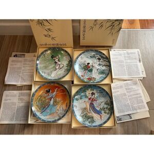 imperial jingdezhen  porcelain plates "west lake"